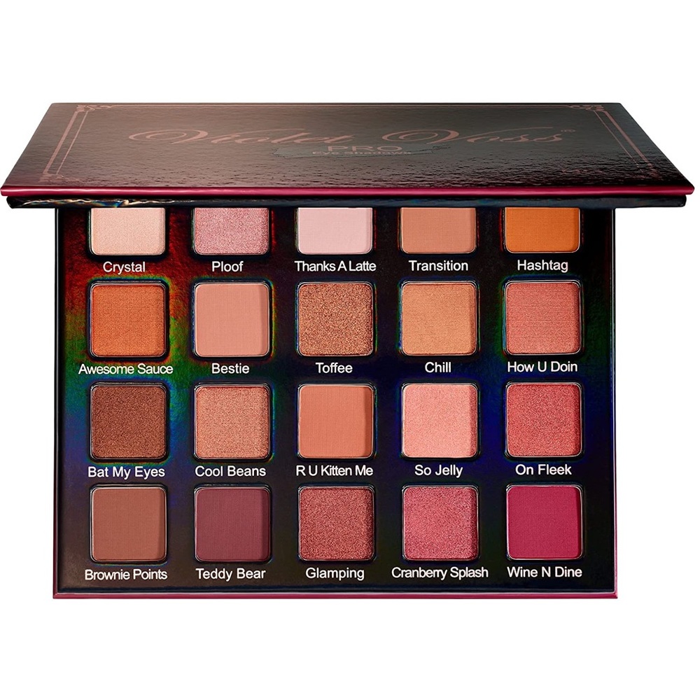 VIOLET VOSS Pro Eyeshadow Warm Palette Sephora